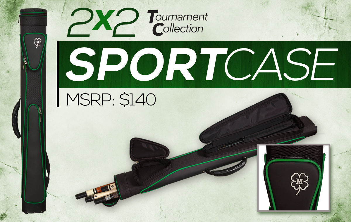 Mcdermott Tournament Collection 2 x 2 Sports Case 