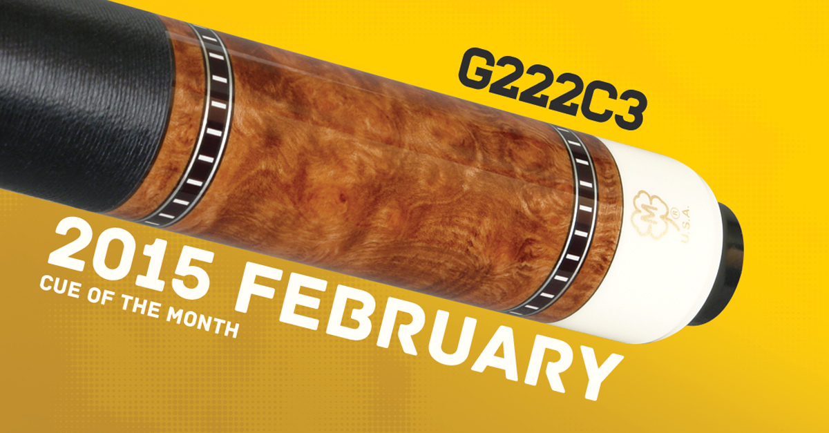 G222C3 Custom Cue of the Month